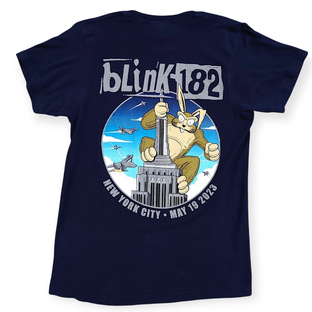 Blink 182 Tour Shirt S 2023 New York City MSG King Kong Madison Square Garden